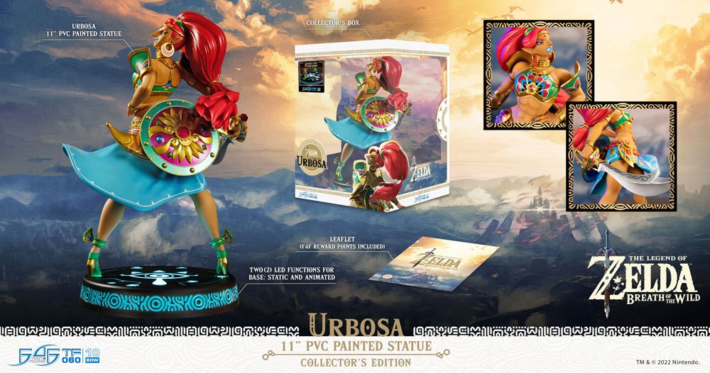 Статуетка First 4 Figures Games: The Legend of Zelda - Urbosa (Breath of the Wild) (Collector's Edition)
