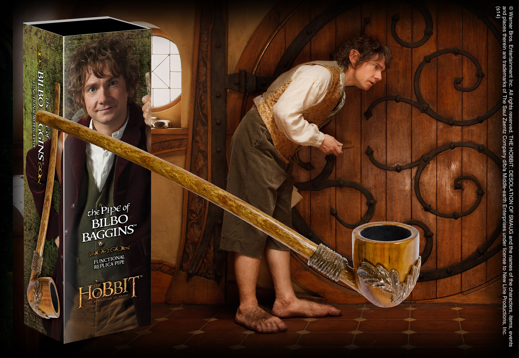 Реплика The Noble Collection Movies The Hobbit The Pipe of Bilbo Baggins