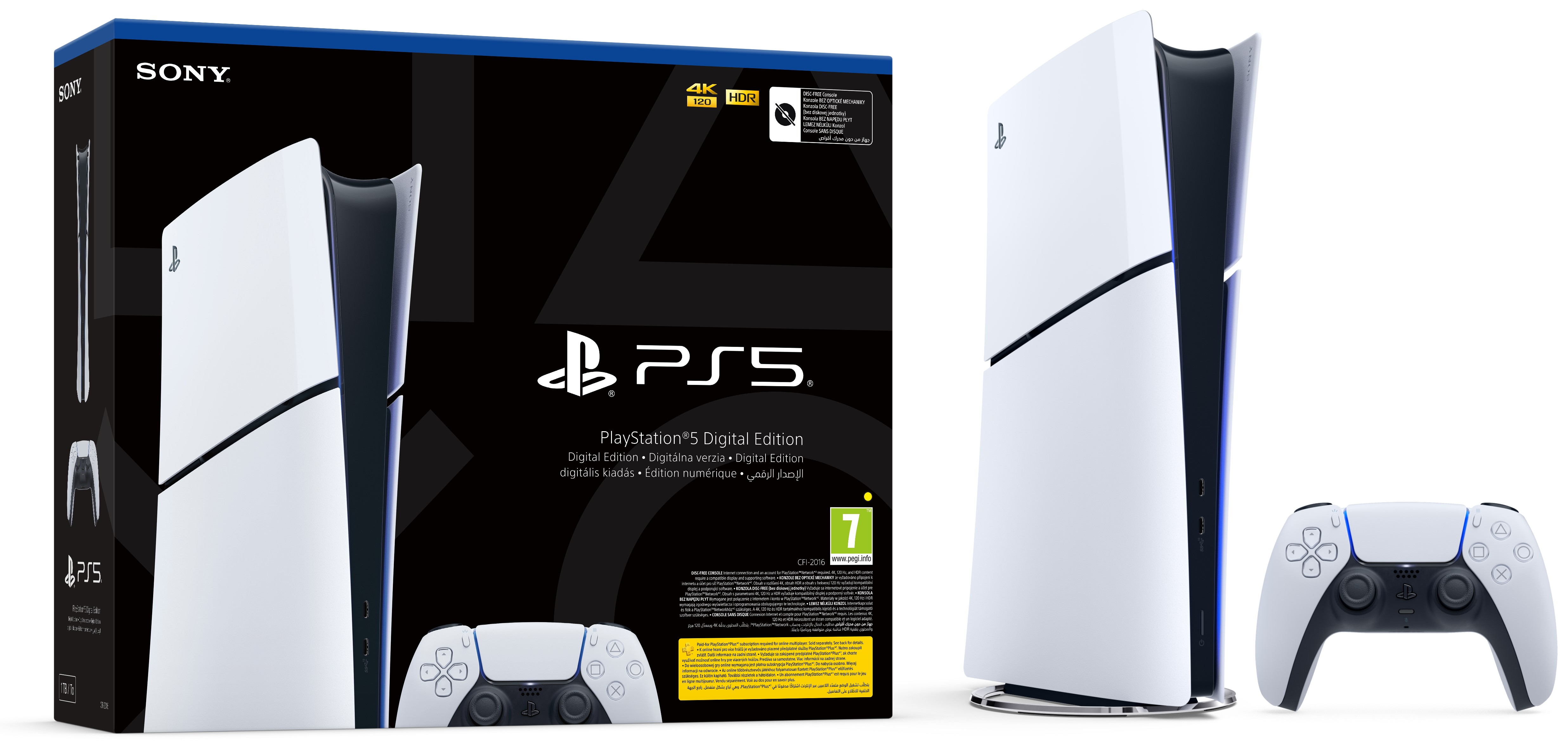 PlayStation 5 Slim Digital Edition Ozone bg PlayStation 5 Slim Digital Edition Ozone bg