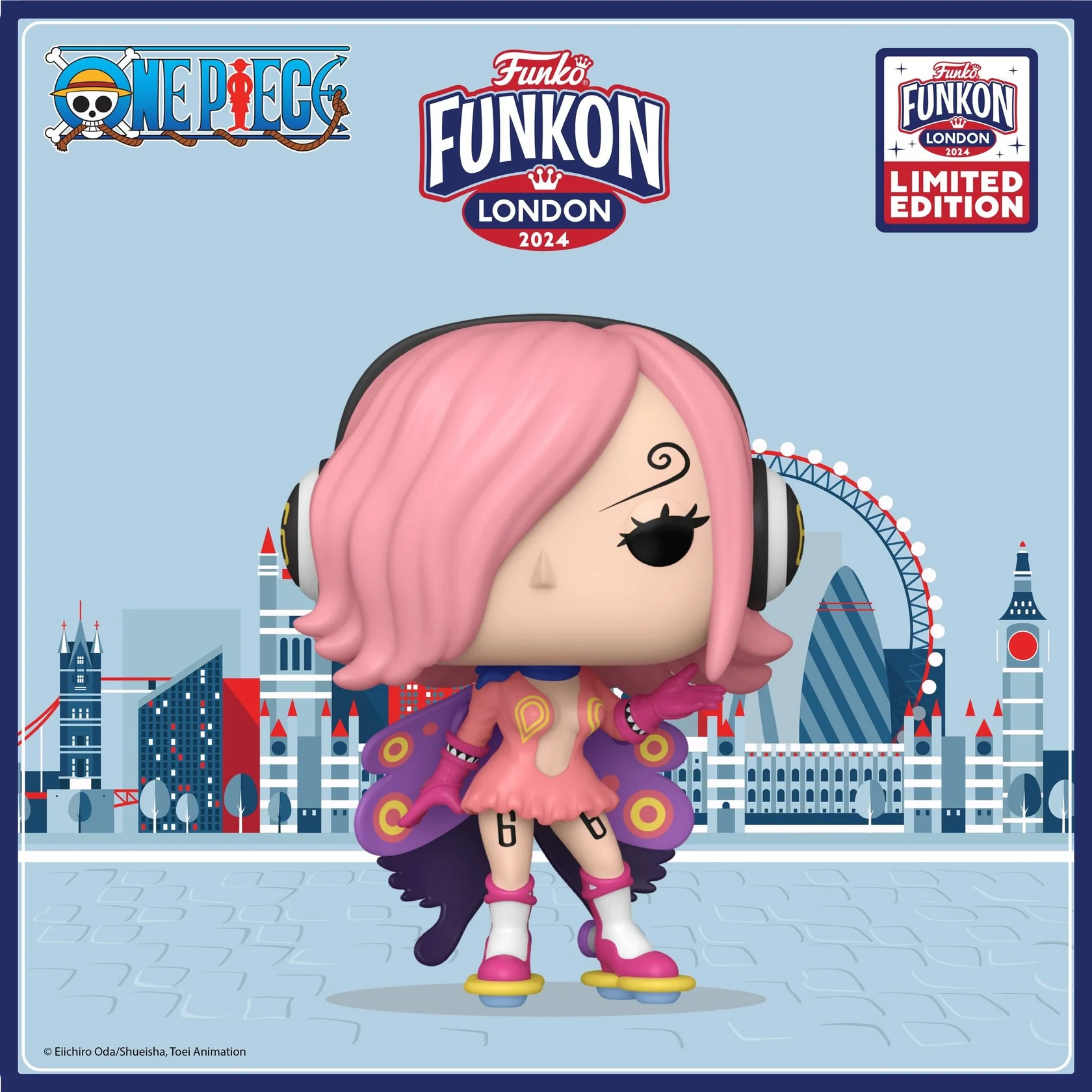 Фигура Funko POP! Animation: One Piece - Reiju (Convention Limited Edition) #1741