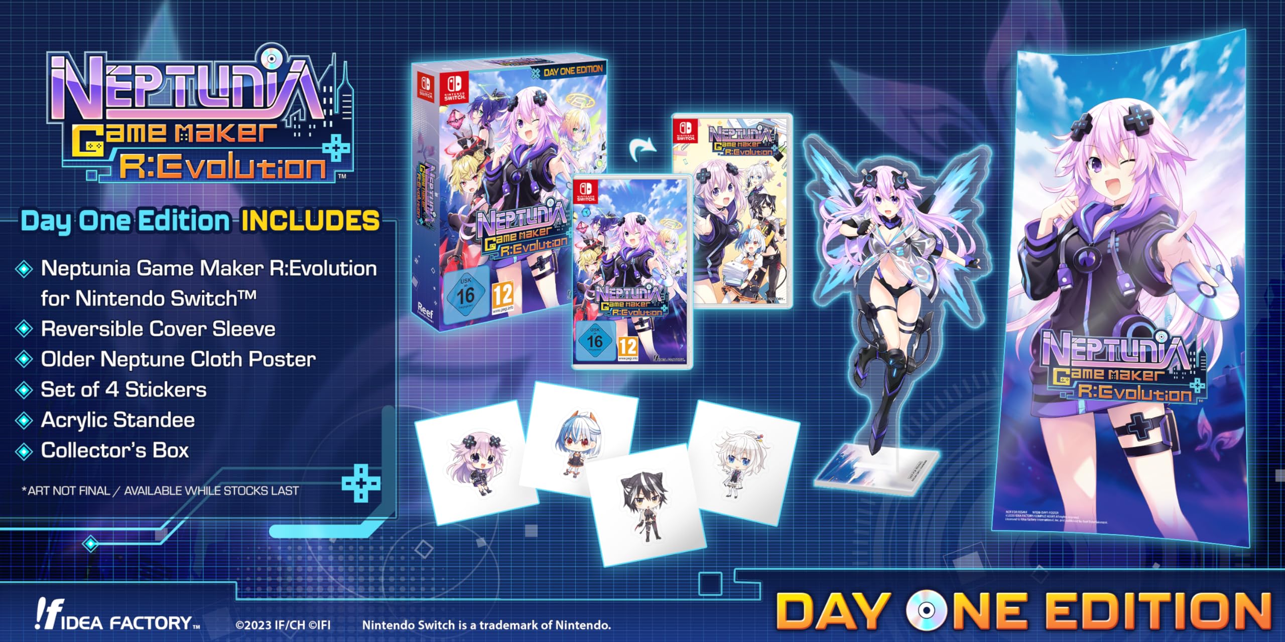 Neptunia Game Maker R: Evolution - Day One Edition (Nintendo Switch)