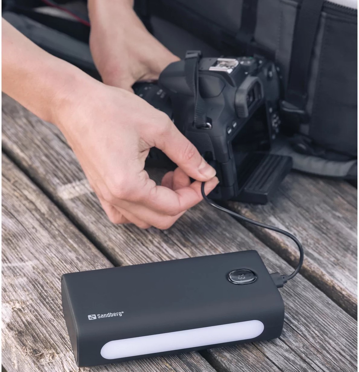   Portable battery Sandberg Powerbank USB-C PD 30 000mAh black