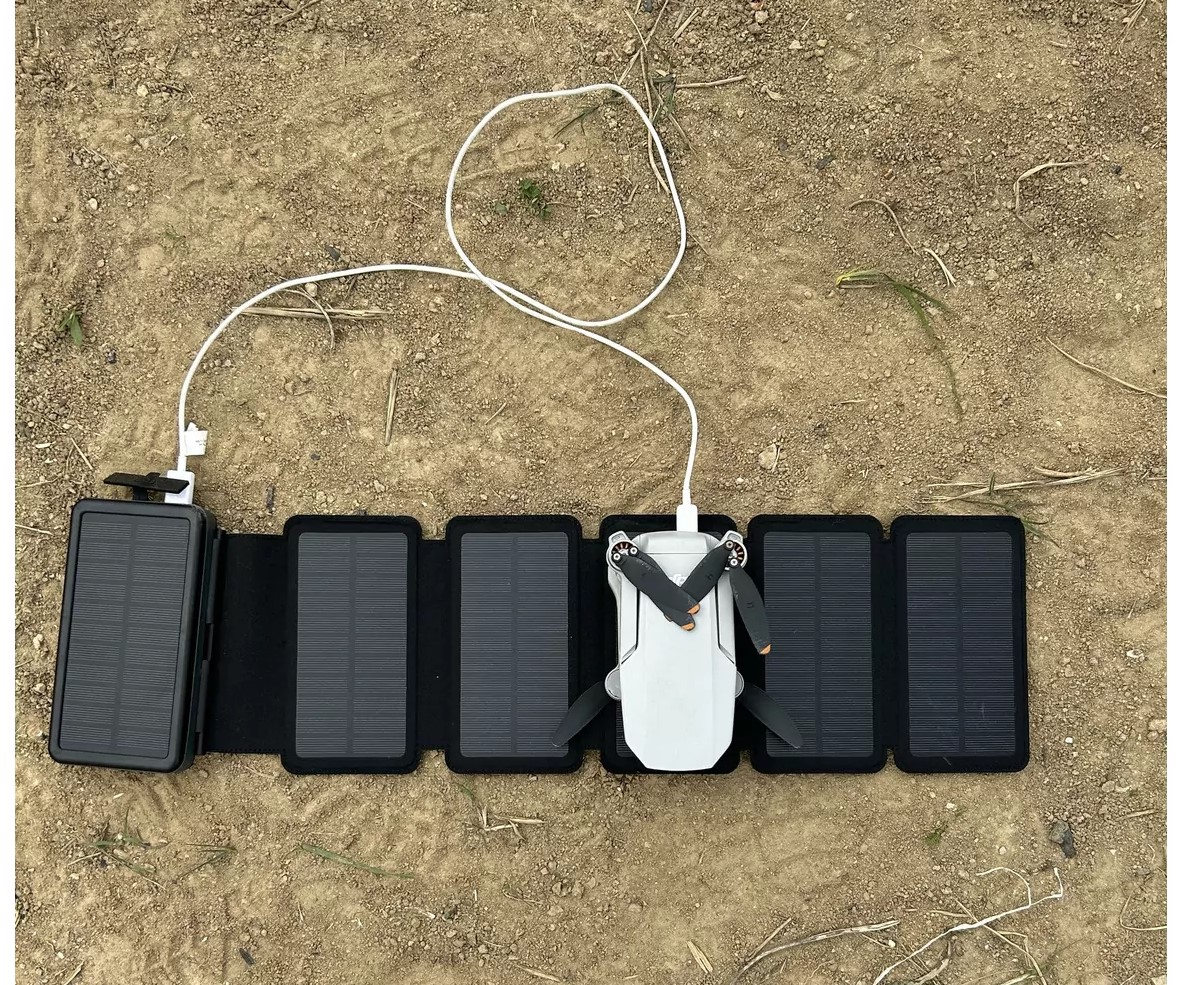  Portable battery Sandberg Solar 6-Panel Powerbank 20 000mAh black
