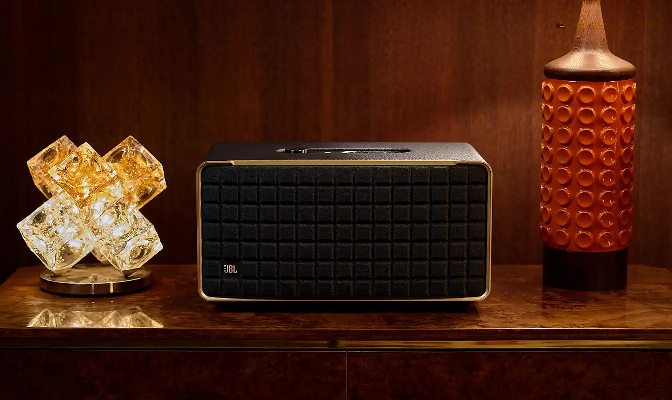 Portable smart speaker JBL - Authentics 500, Black/Golden