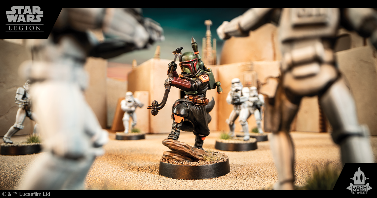 Разширение за настолна игра Star Wars: Legion - Boba Fett  (Daimyo) - Operative Expansion