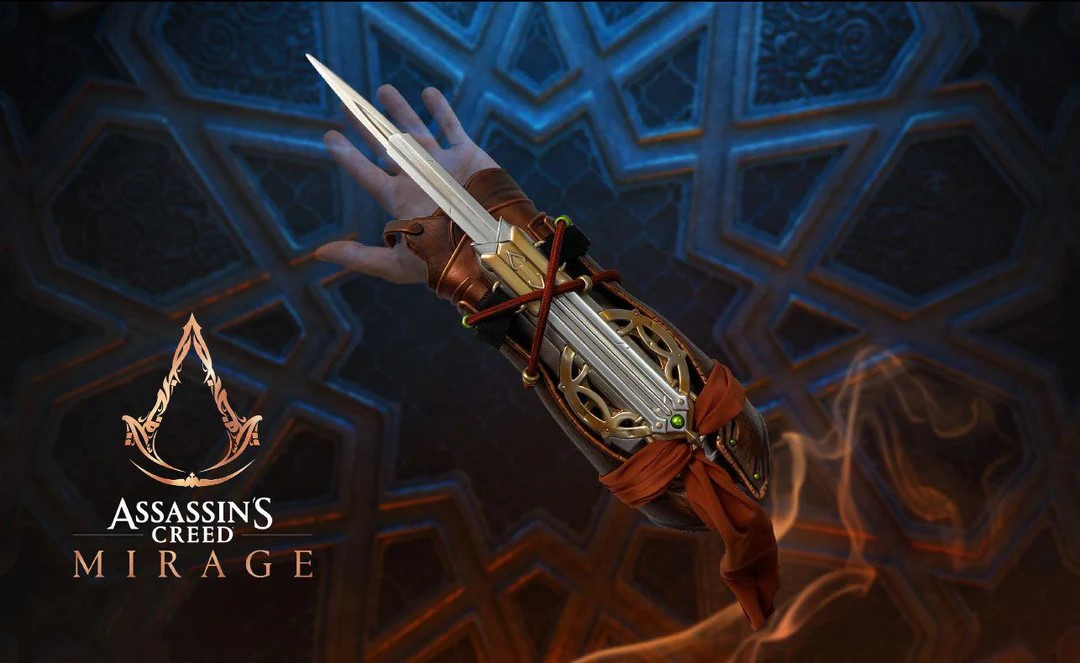 Реплика DPI Merchandising Games: Assassin's Creed Mirage - Hidden Blade Gauntlet