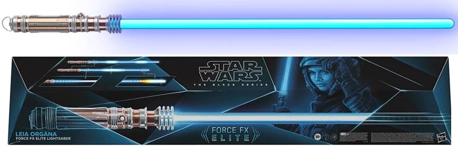 Реплика Hasbro Movies Star Wars Leia Organa's Lightsaber (Black Series) (Force FX Elite)