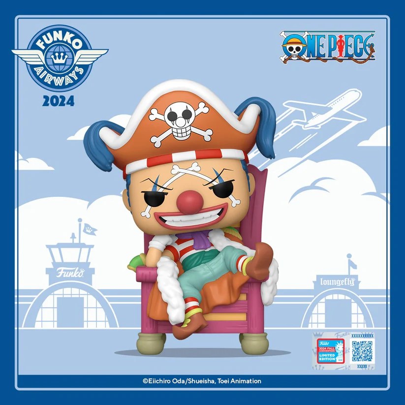 Funko POP! Deluxe: One Piece - Buggy the Clown (Convention Limited Edition) #1740