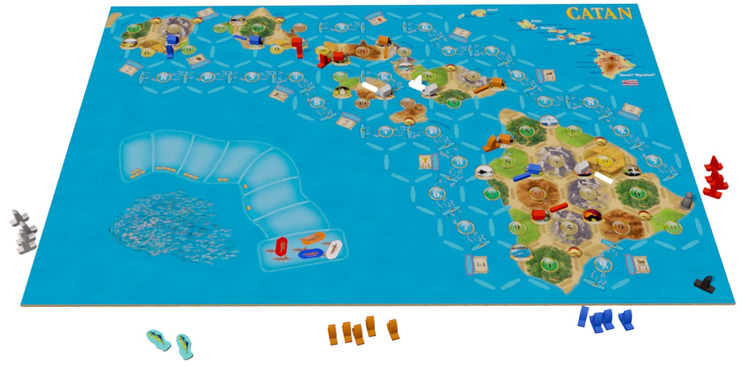 Разширение за настолна игра CATAN: Hawai'i Scenario