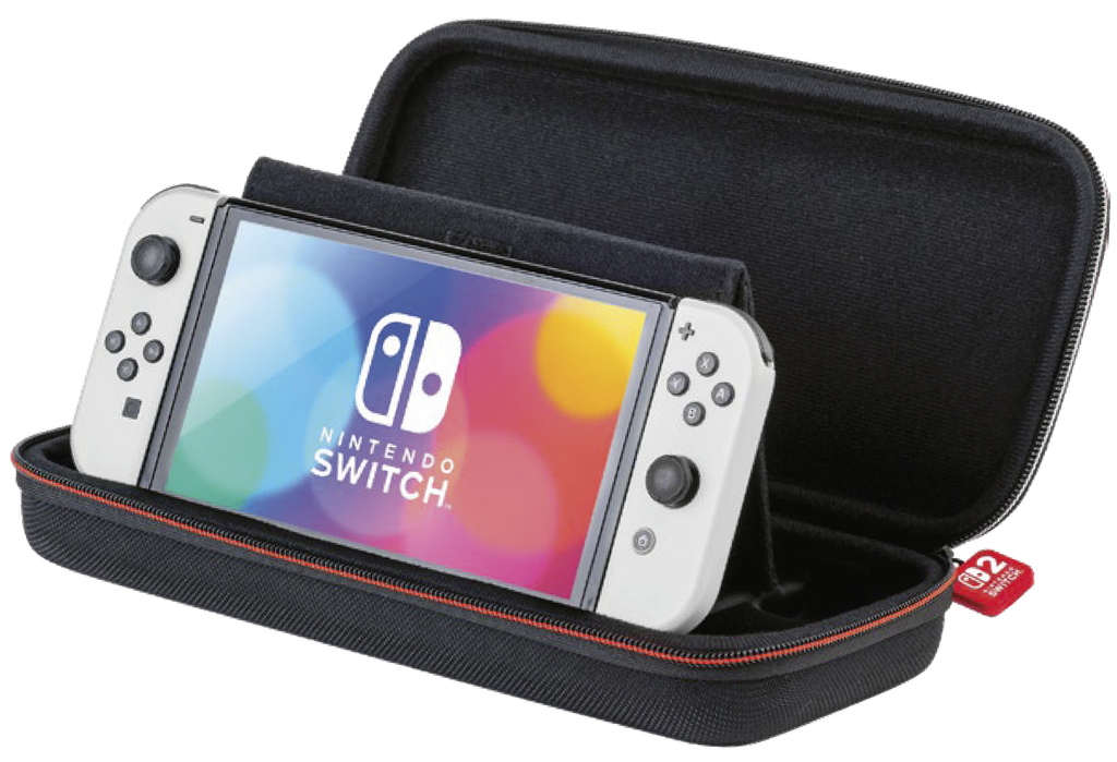 Nacon - Husă de călătorie Game Traveler Deluxe, neagră (Nintendo