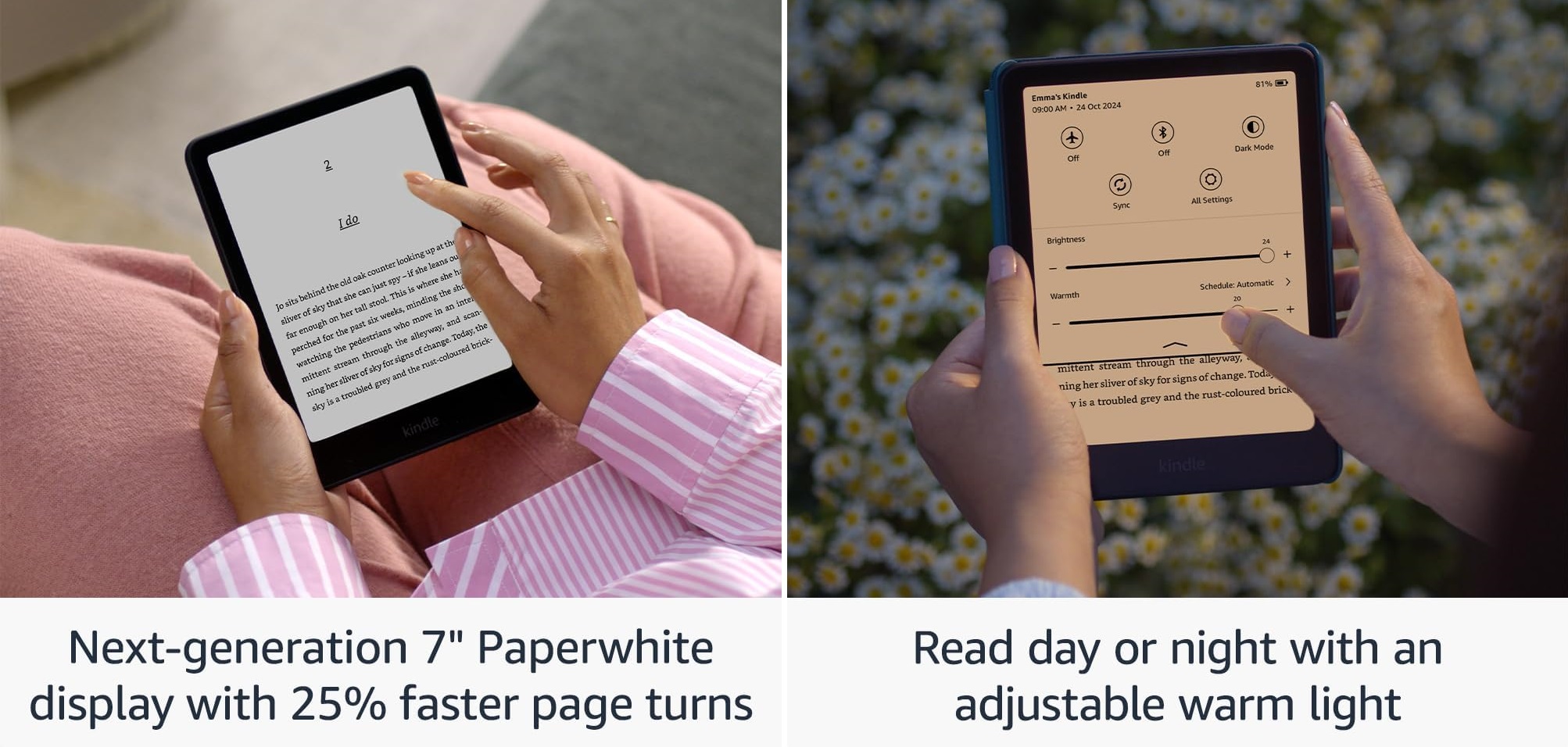 Електронен четец Kindle - Paperwhite 2024