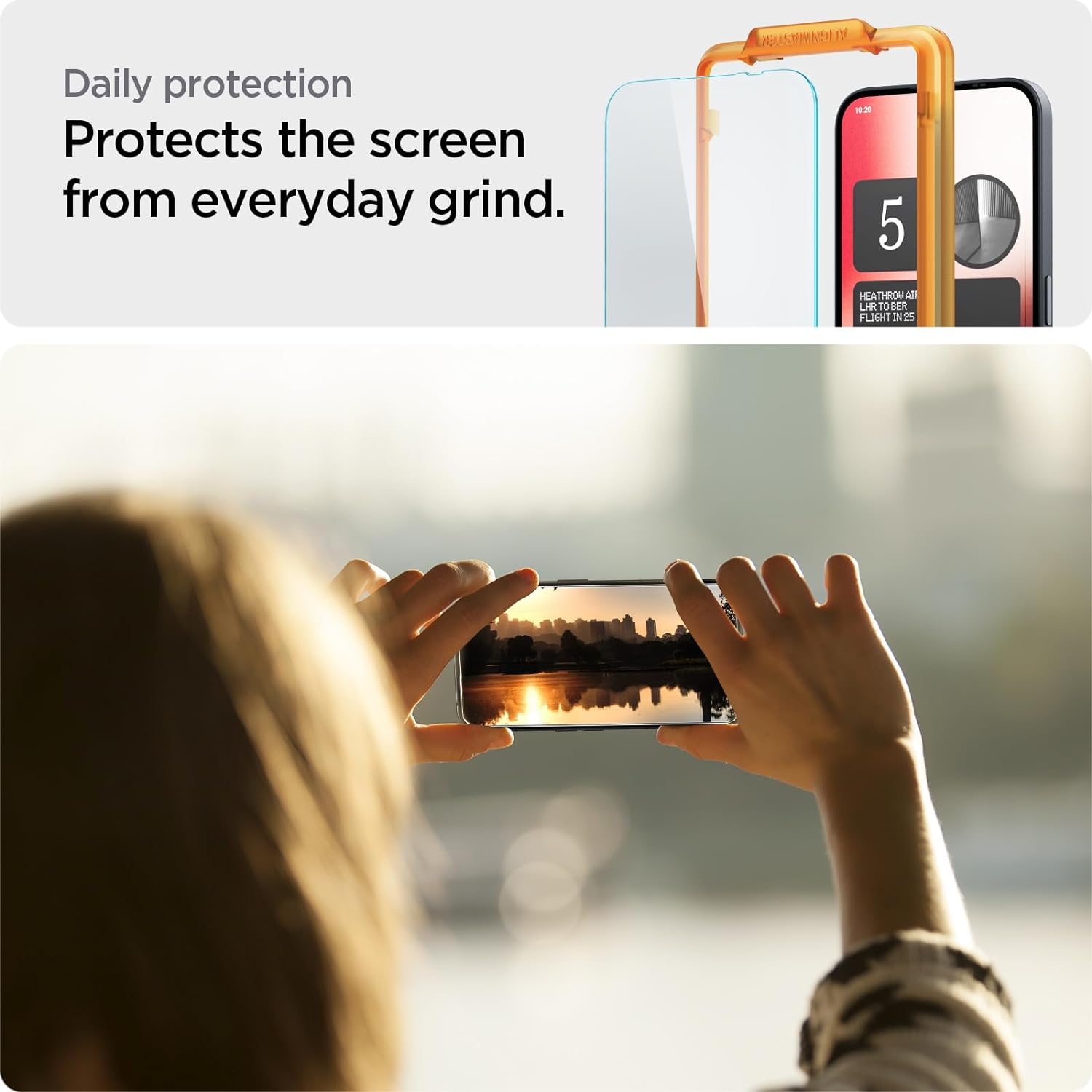  Glass protector Spigen - Glass tR Align Master, Nothing Phone 2a, 2 pcs.