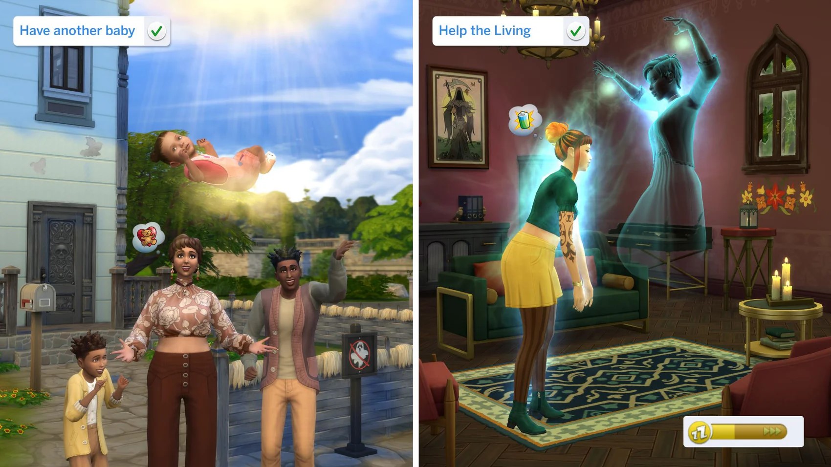 The Sims 4: Life and Death - Код в кутия