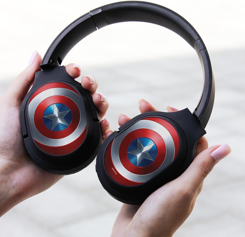  Children's headphones ERT Group Captain America wireless black