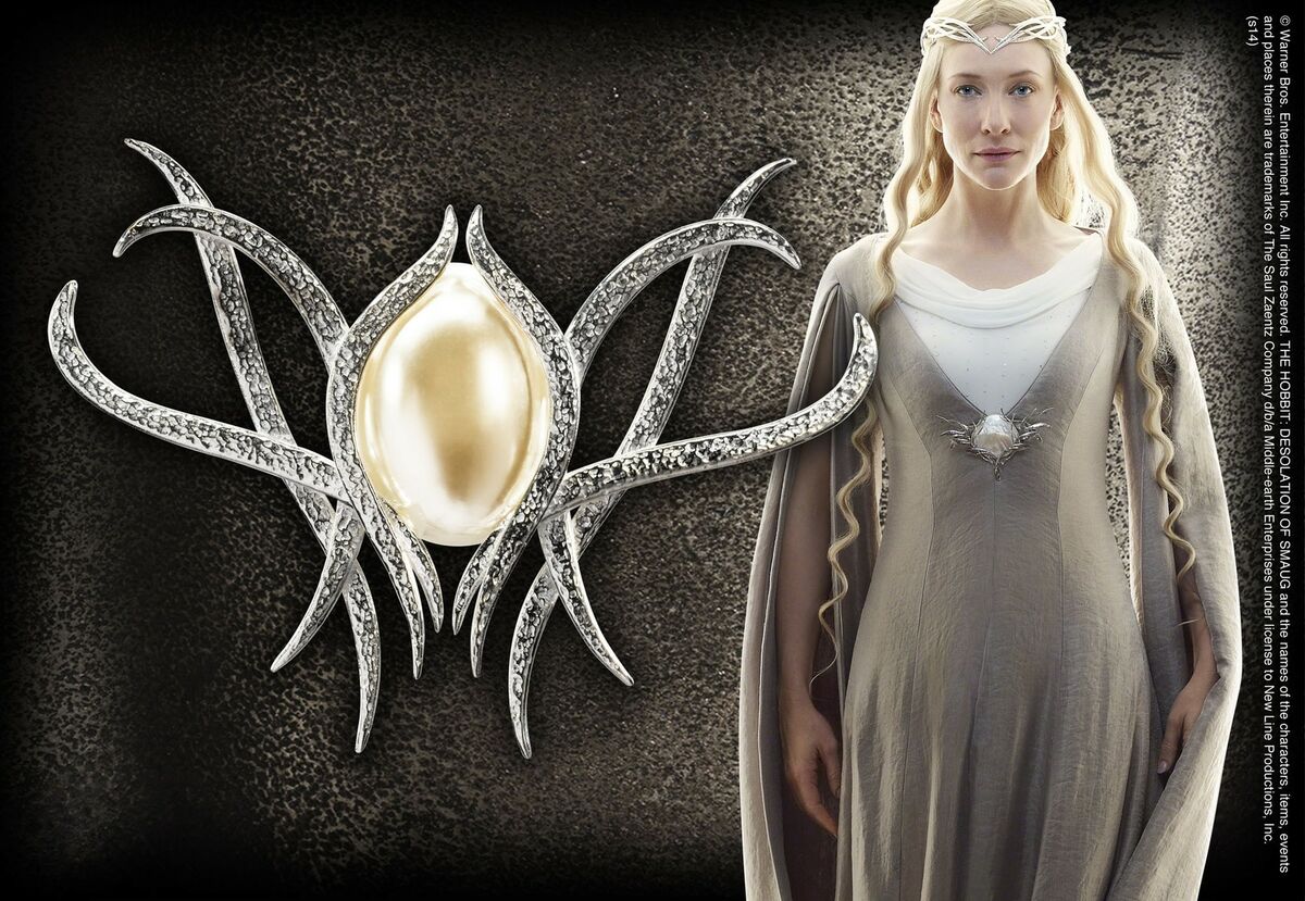 Брошка The Noble Collection Movies: The Hobbit - The Brooch of Galadriel