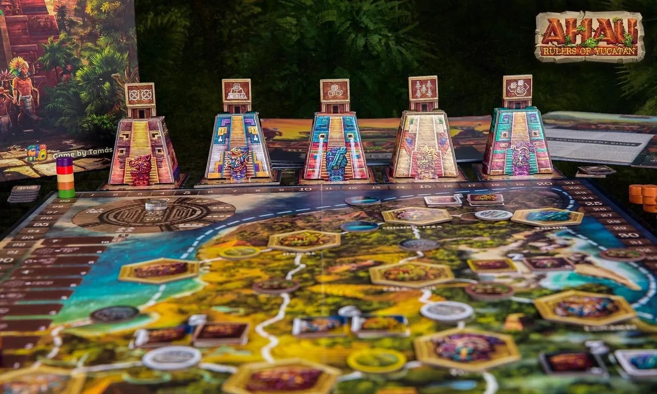 Настолна игра Ahau: Rulers of Yucatán - Стратегическа