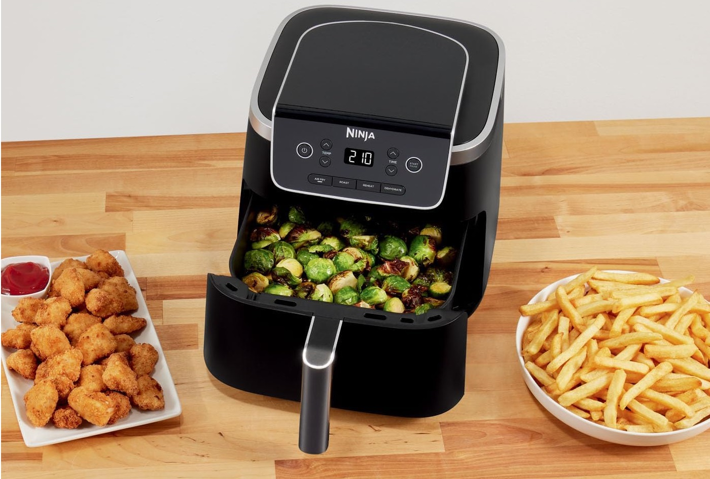 Hot air fryer  Ninja -Pro AF140EU, 1750W, 4.7 l, black