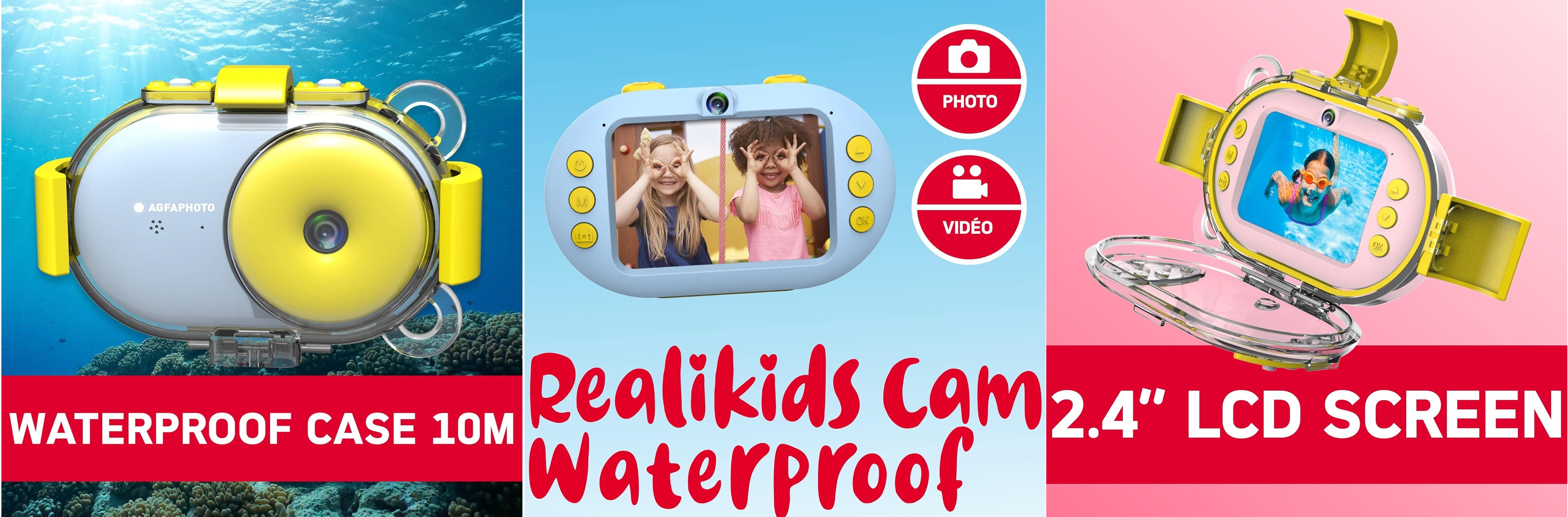 Детски фотоапарат AgfaPhoto - Realikids Waterproof сн1