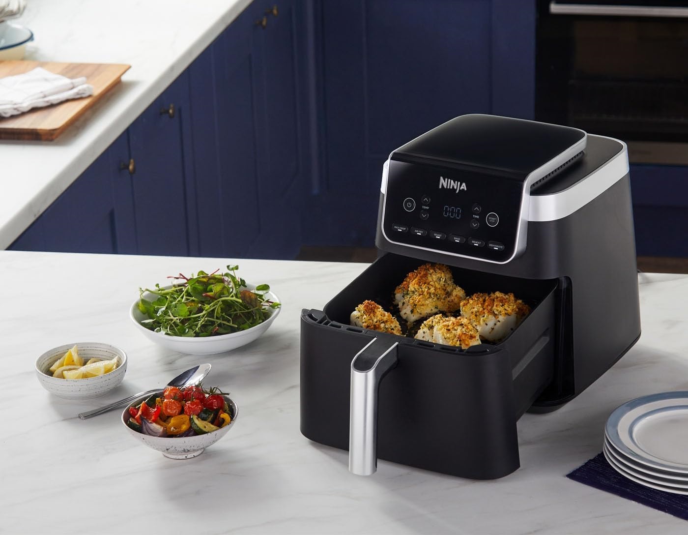 Hot air fryer Ninja - AF180EU, 2000W, 6.2 l, black