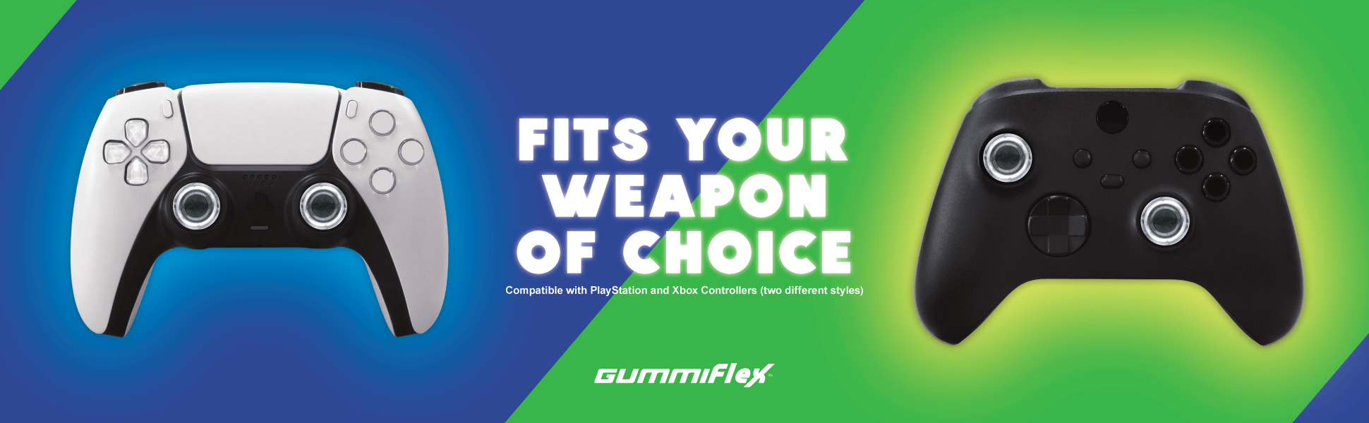 Hyperkin GummiFlex Pro Series Thumb Grips (4x) for Playstation/Xbox Controllers