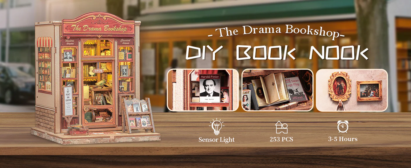 Сглобяем модел CuteBee - The Drama Bookshop
