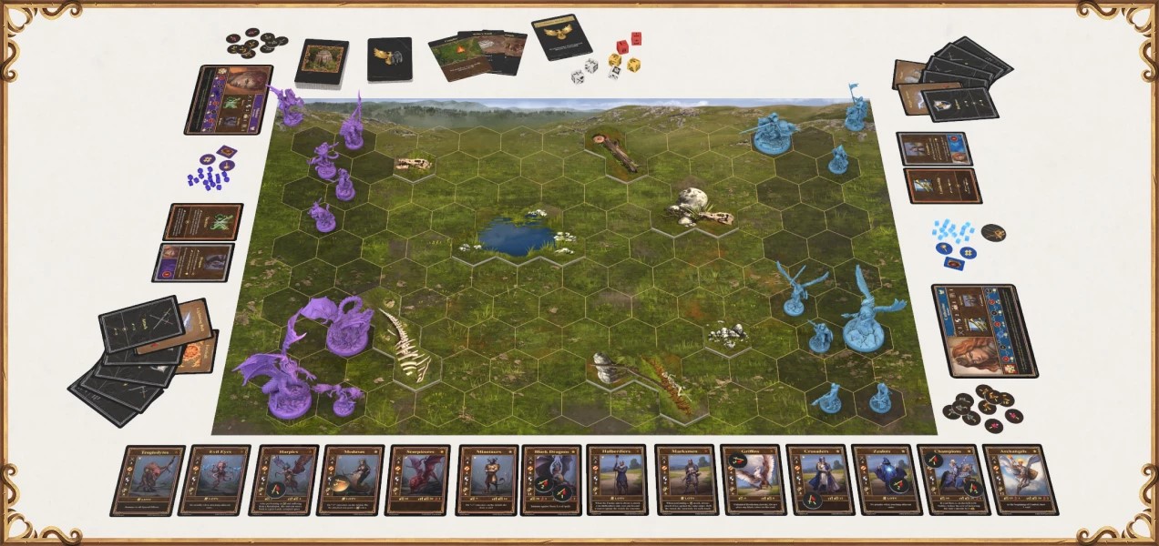 Настолна игра Heroes of Might & Magic III: The Board Game 