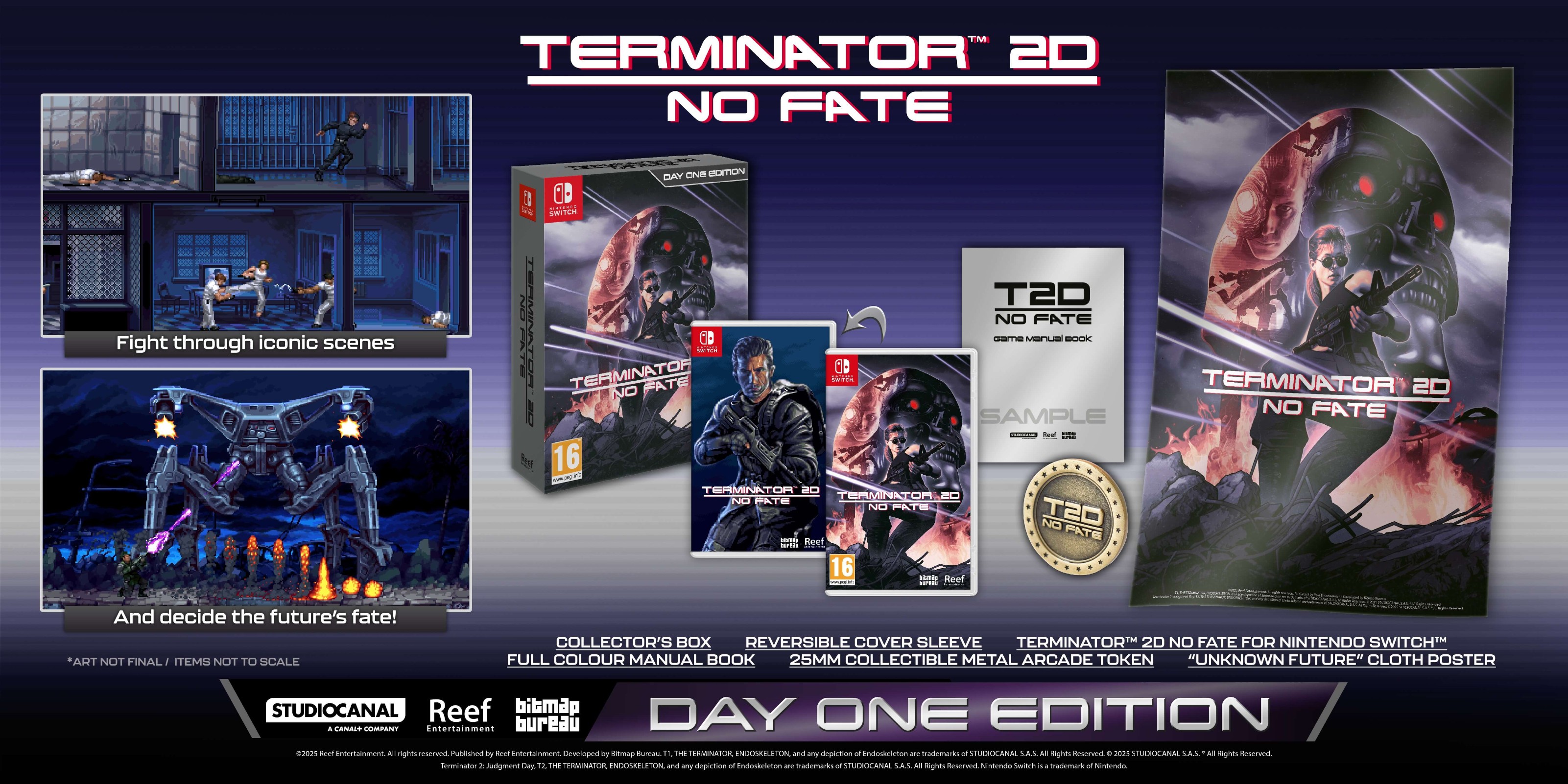 Terminator 2D: NO FATE - Day One Edition (Nintendo Switch) | Ozone.ro