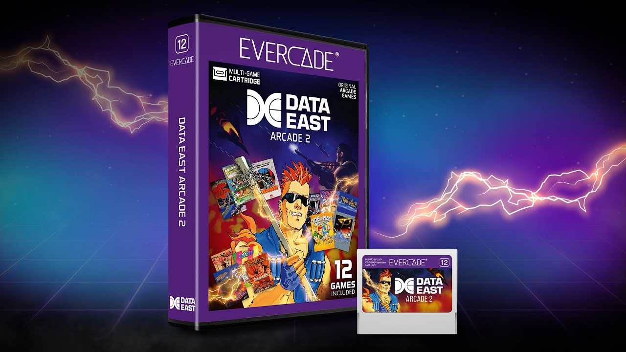 Evercade Data East Arcade Collection 2 (Evercade EXP-R & VS-R)