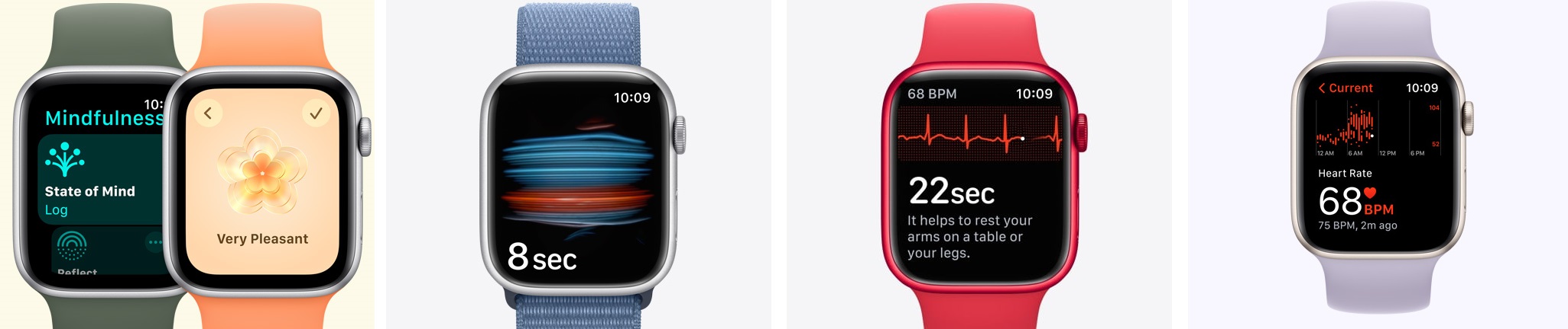 Смарт часовник Apple - Watch SE2 v2 Cellular здраве