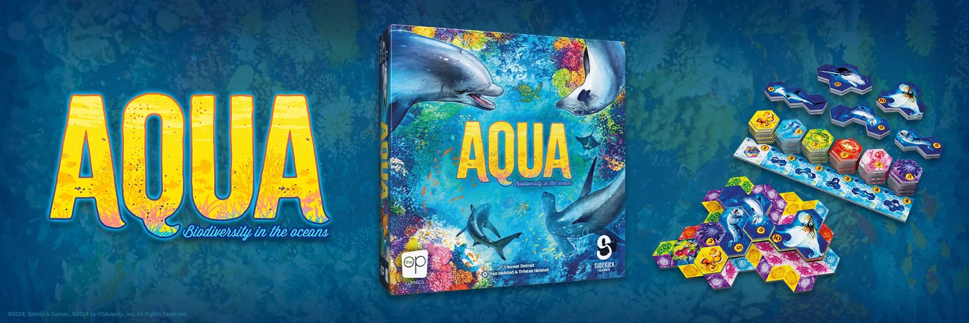 Настолна игра AQUA: Biodiversity in the Oceans - Семейна