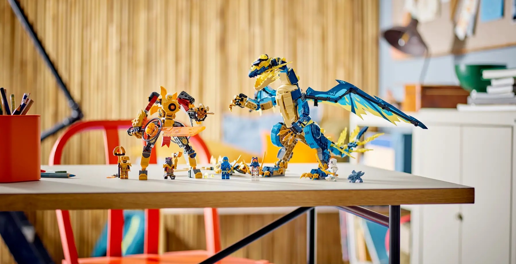 LEGO Ninjago - Стихиен дракон срещу робот на Императрицата(71796)
