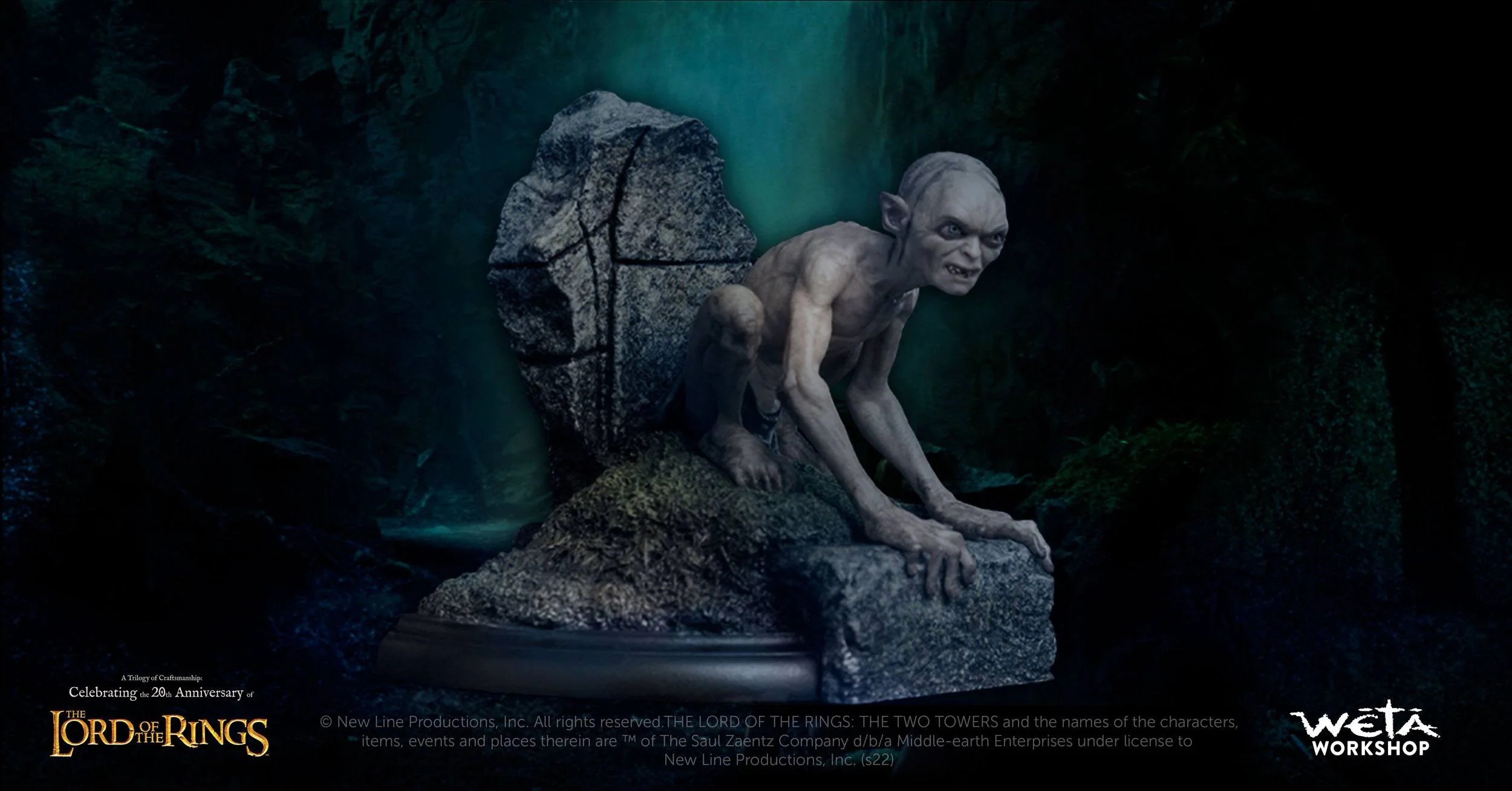 Статуетка Weta Movies: The Lord of the Rings - Gollum (Guide to Mordor)