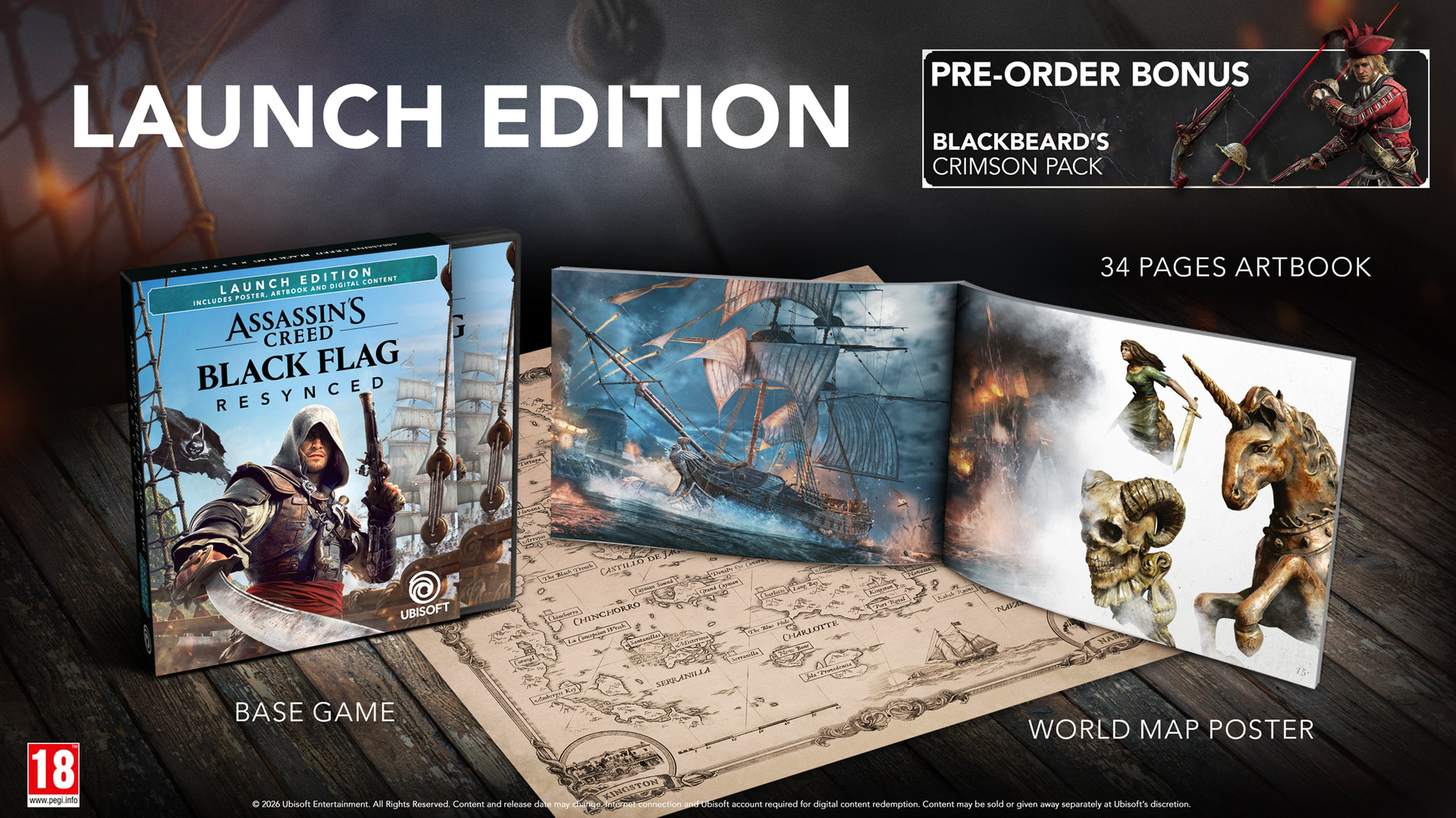 Assassin's Creed: Black Flag Resynced - Launch Edition