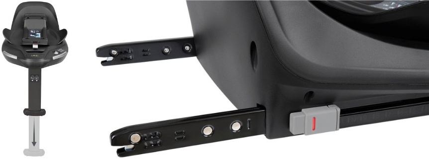 IsoFix конектори и опорен крак