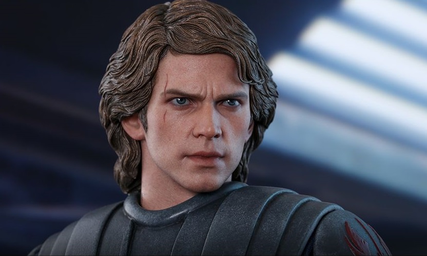 Екшън фигура Hot Toys Movies: Star Wars - Anakin Skywalker (The Clone Wars), 31 cm