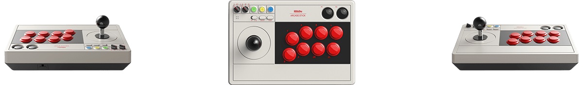 Контролер 8Bitdo - Arcade Stick 2.4G (PC и Nintendo Switch)