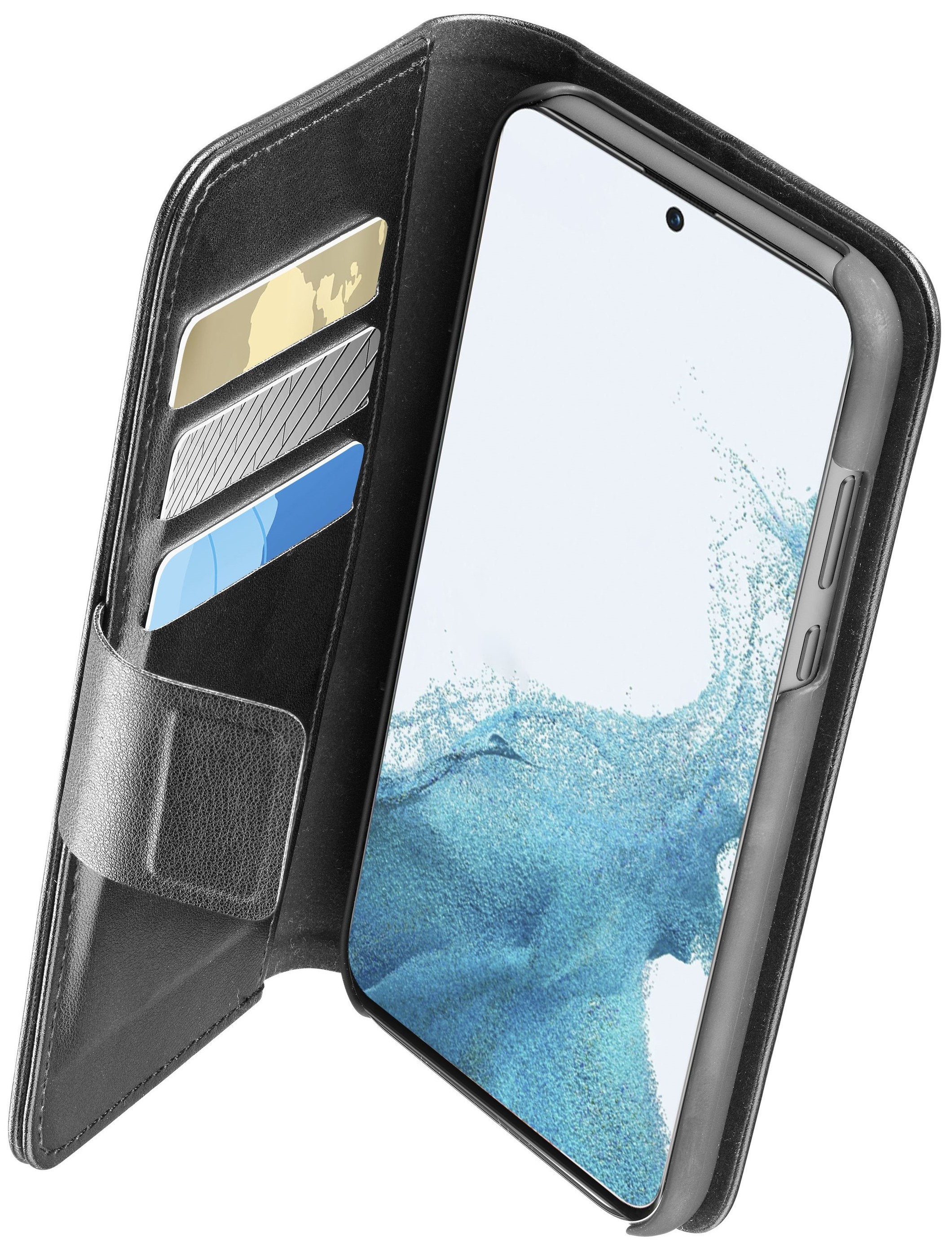     Case Cellularline Book Agenda for Samsung Galaxy S23 black