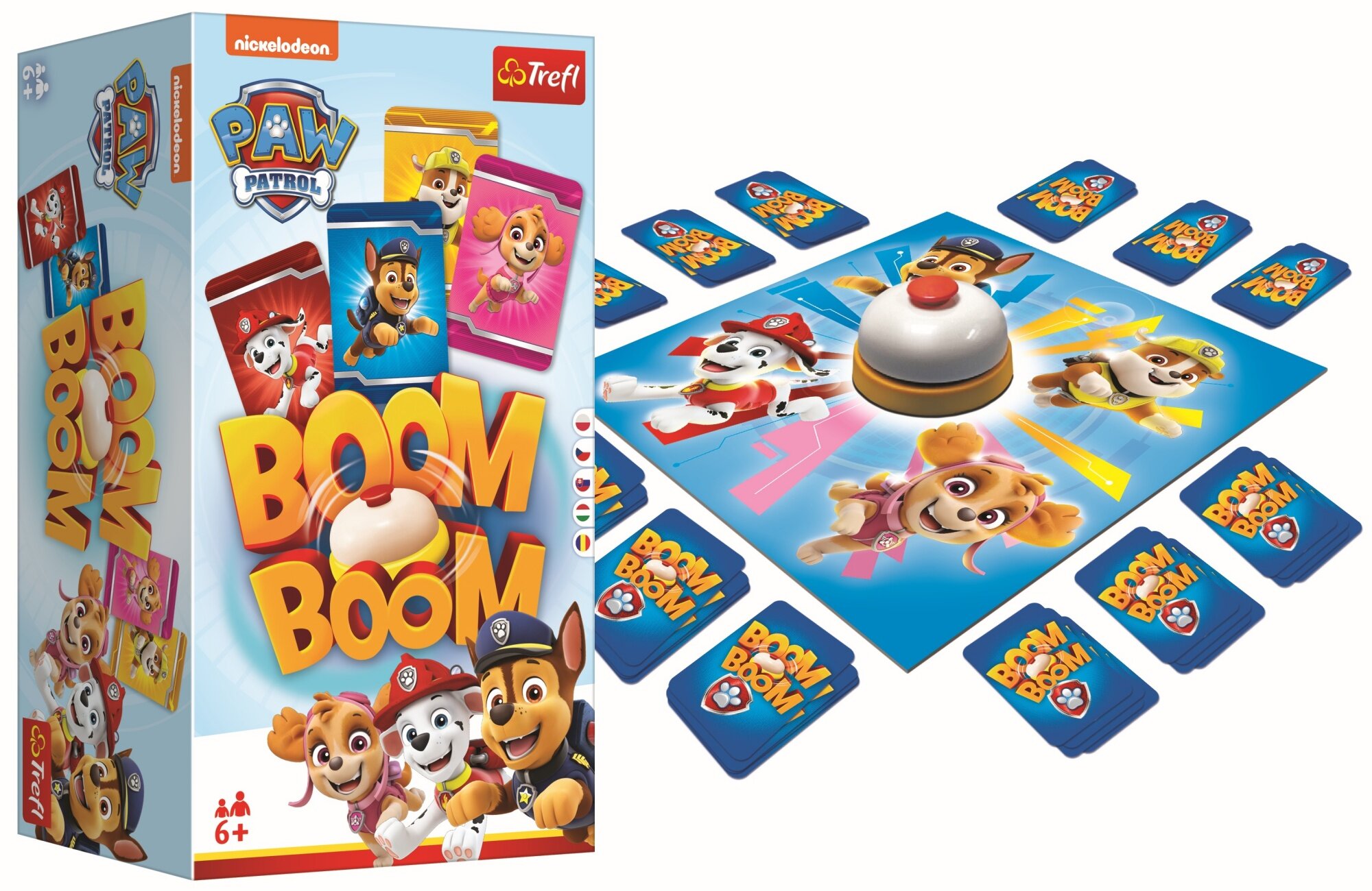 Настолна игра Boom Boom Paw Patrol - детска