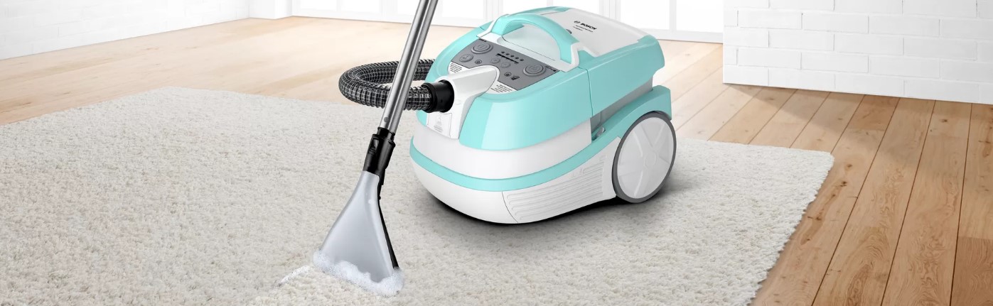  Vacuum cleaner with bag Bosch BWD420HYG HEPA 3in1 H13 blue white