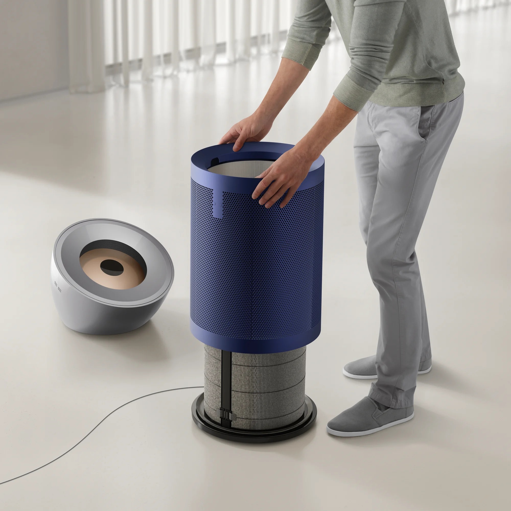    Air purifier  Dyson - BP03 B+Q Formaldehyde, HEPA H13, BNk/DBu