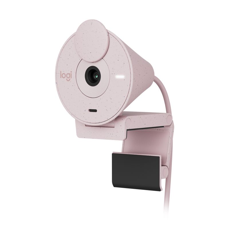   Webcam Logitech Brio 300 Full HD 1080p USB Rose