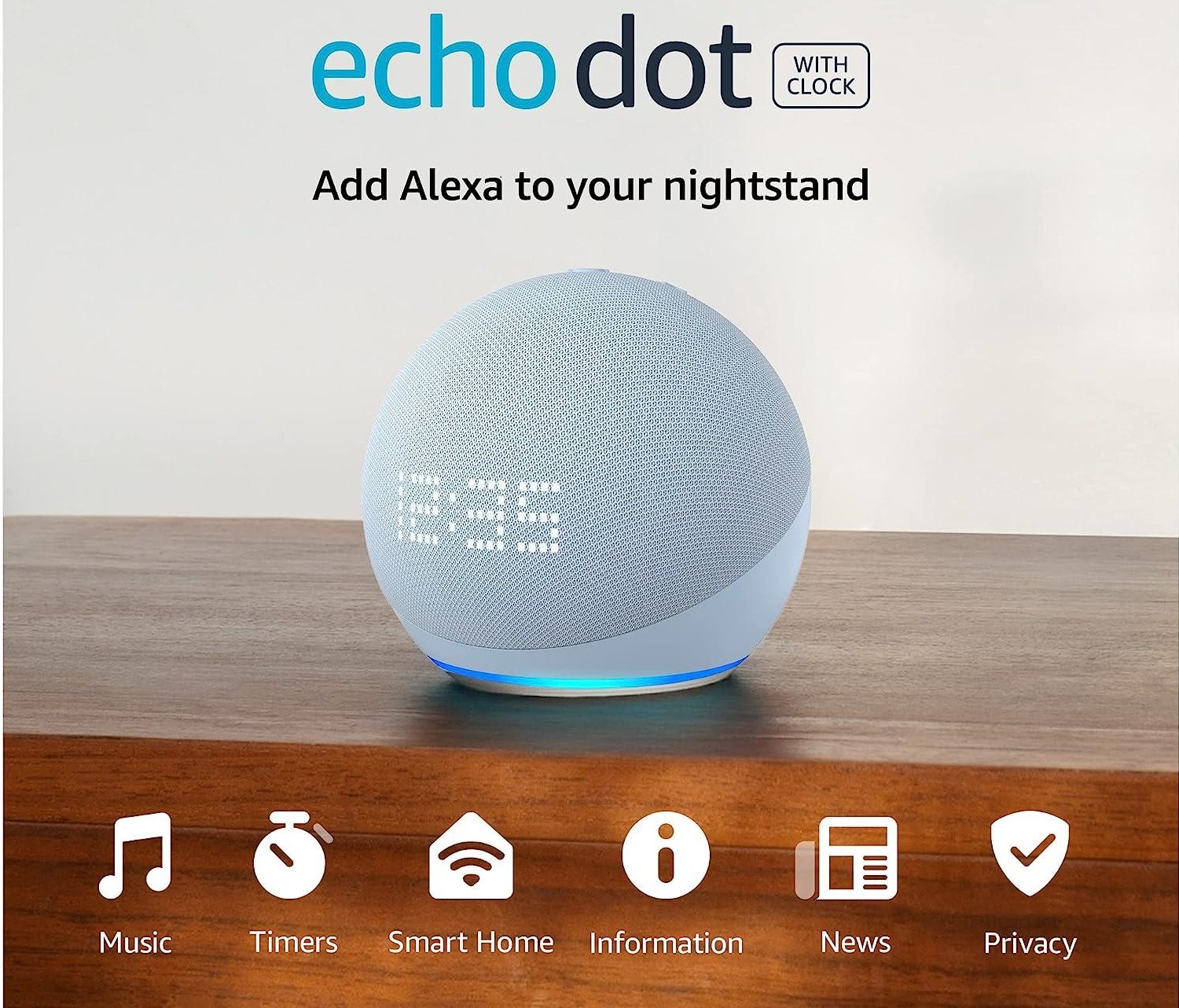    Smart speaker Amazon - Echo Dot 5, blue