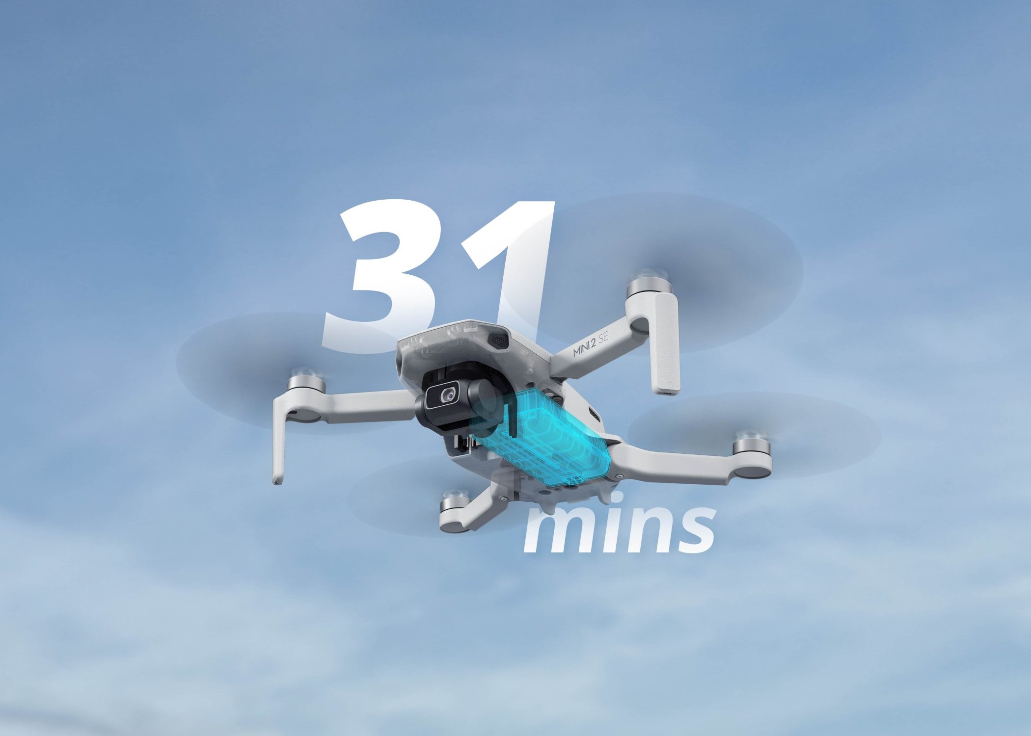     Drone DJI Mini 2 SE 2.7K 31min 10km