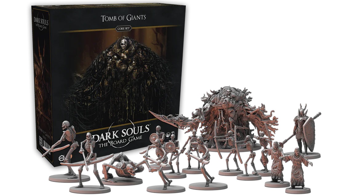 Настолна игра Dark Souls: The Board Game - Tomb of Giants Core Set 3