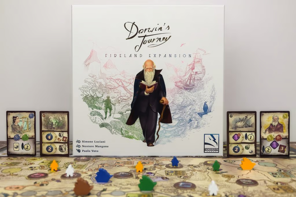  Expansion for board game Darwin's Journey: Fireland Expansion