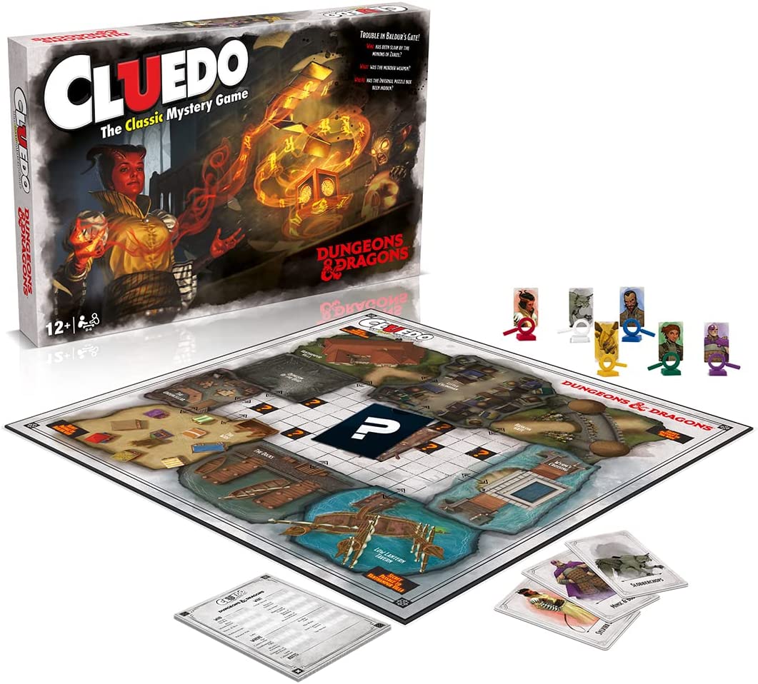 Настолна игра Cluedo - Dungeons & Dragons - семейна