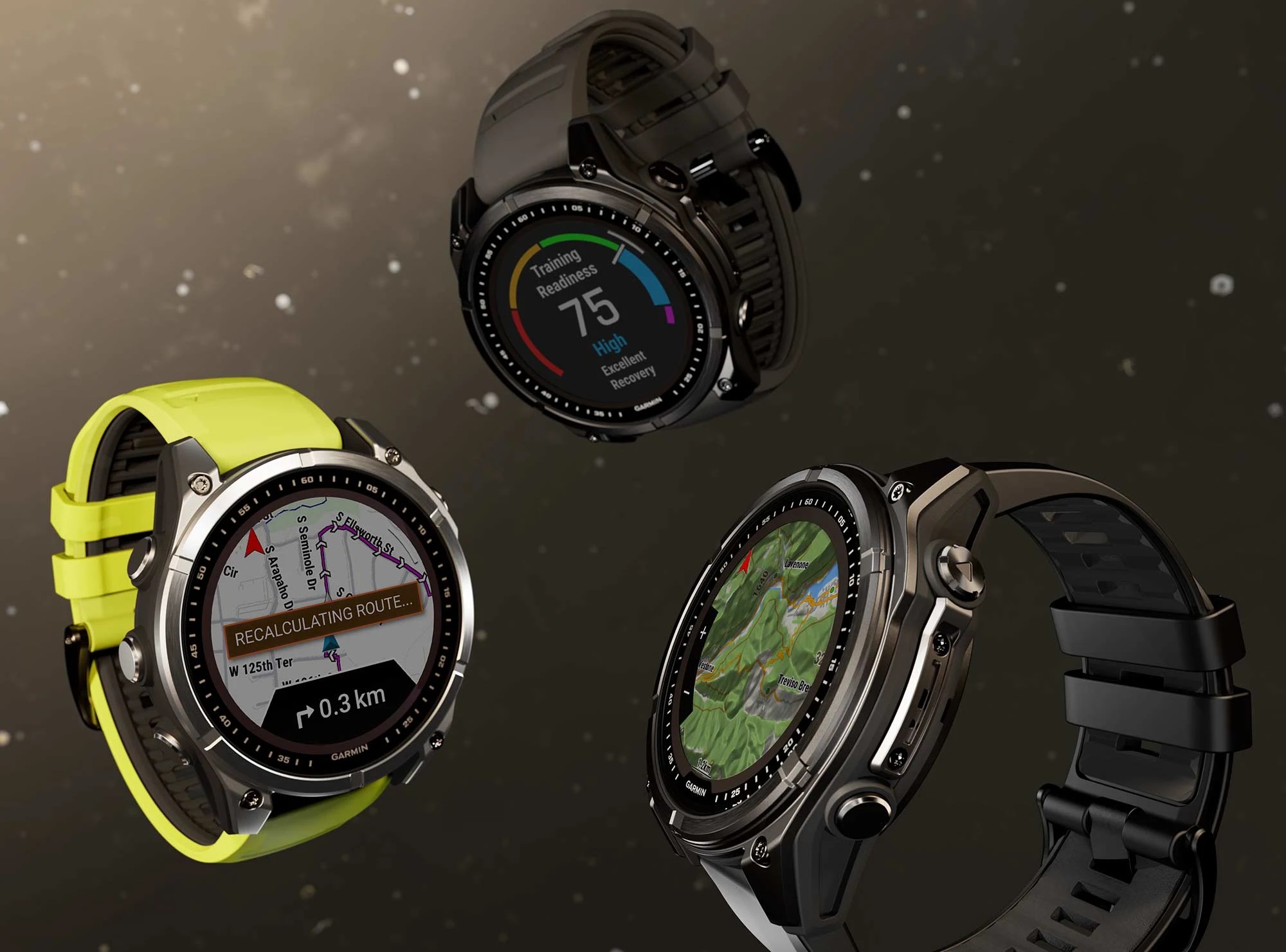 Smart watch Garmin - fēnix 8 Solar Sapphire sn1