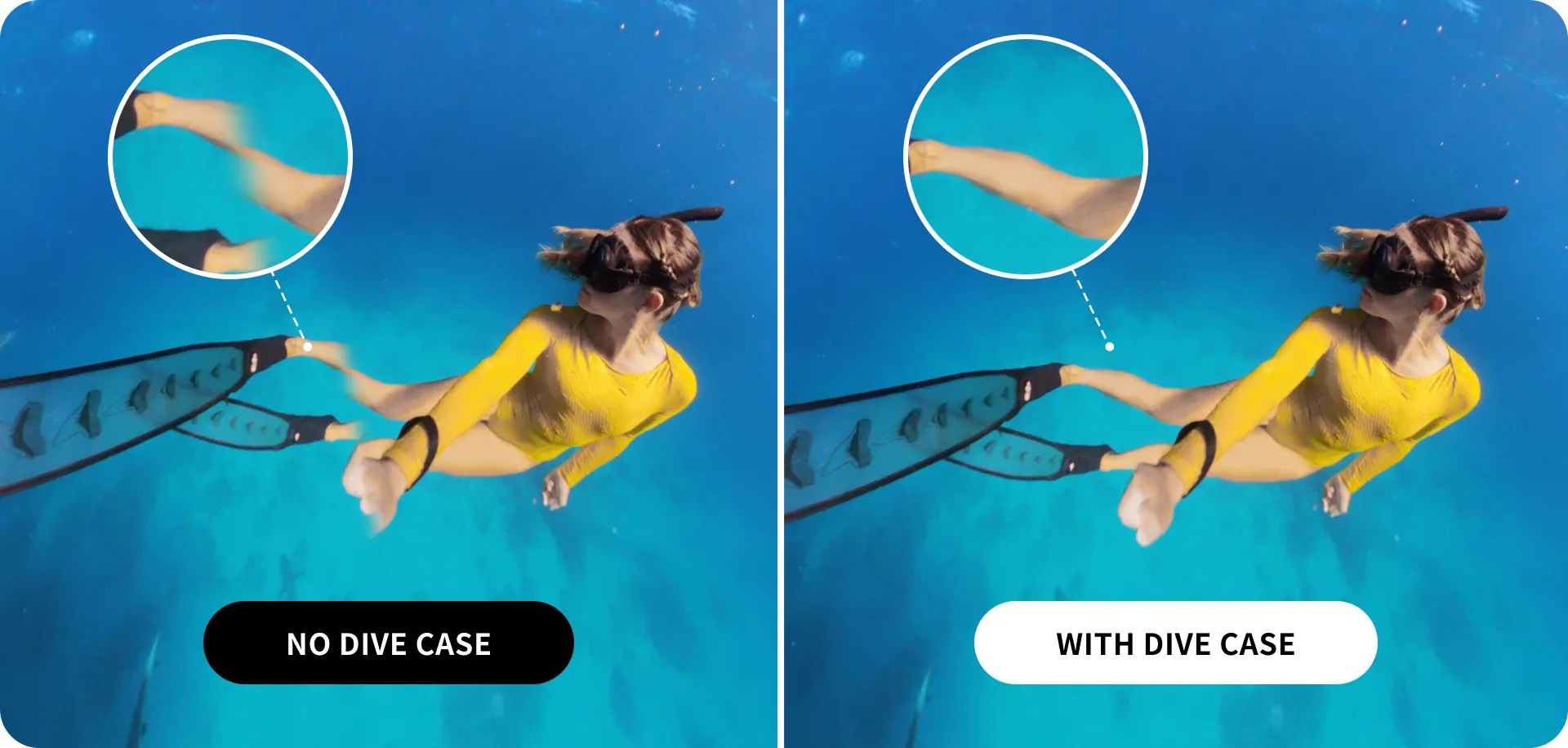 Водоустойчив калъф Insta360 - Invisible Dive Case