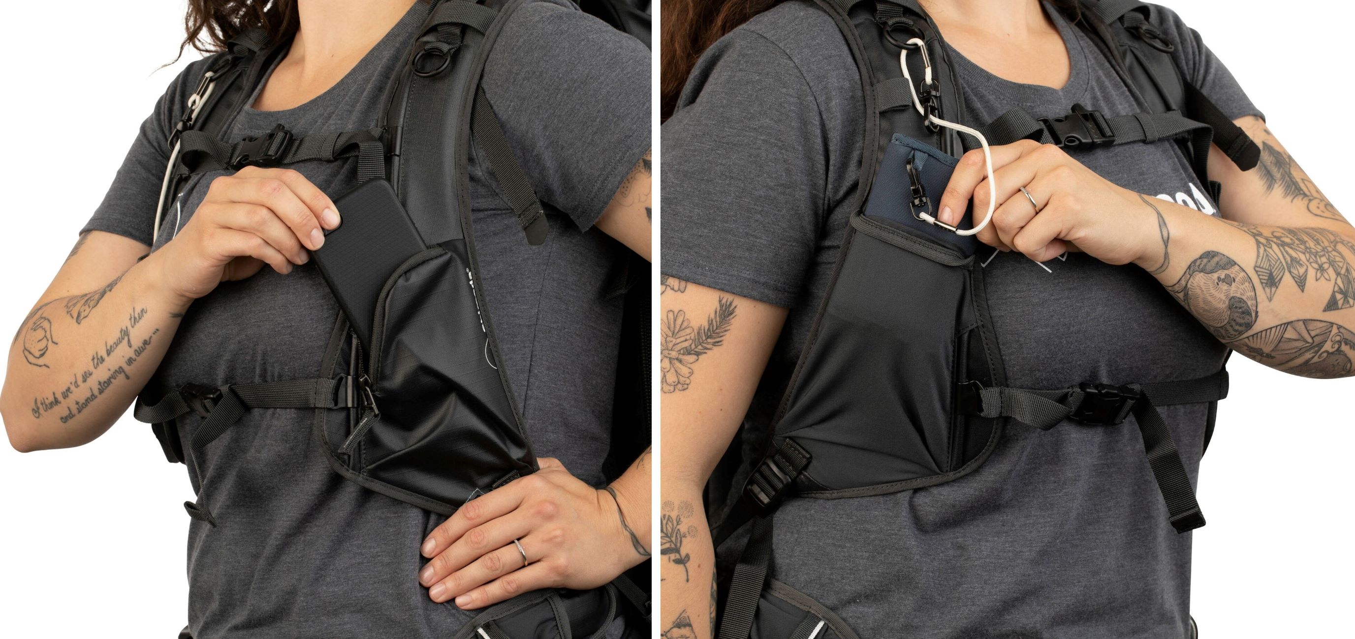 Backpack straps Shimoda Women's Tech Shoulder Strap black