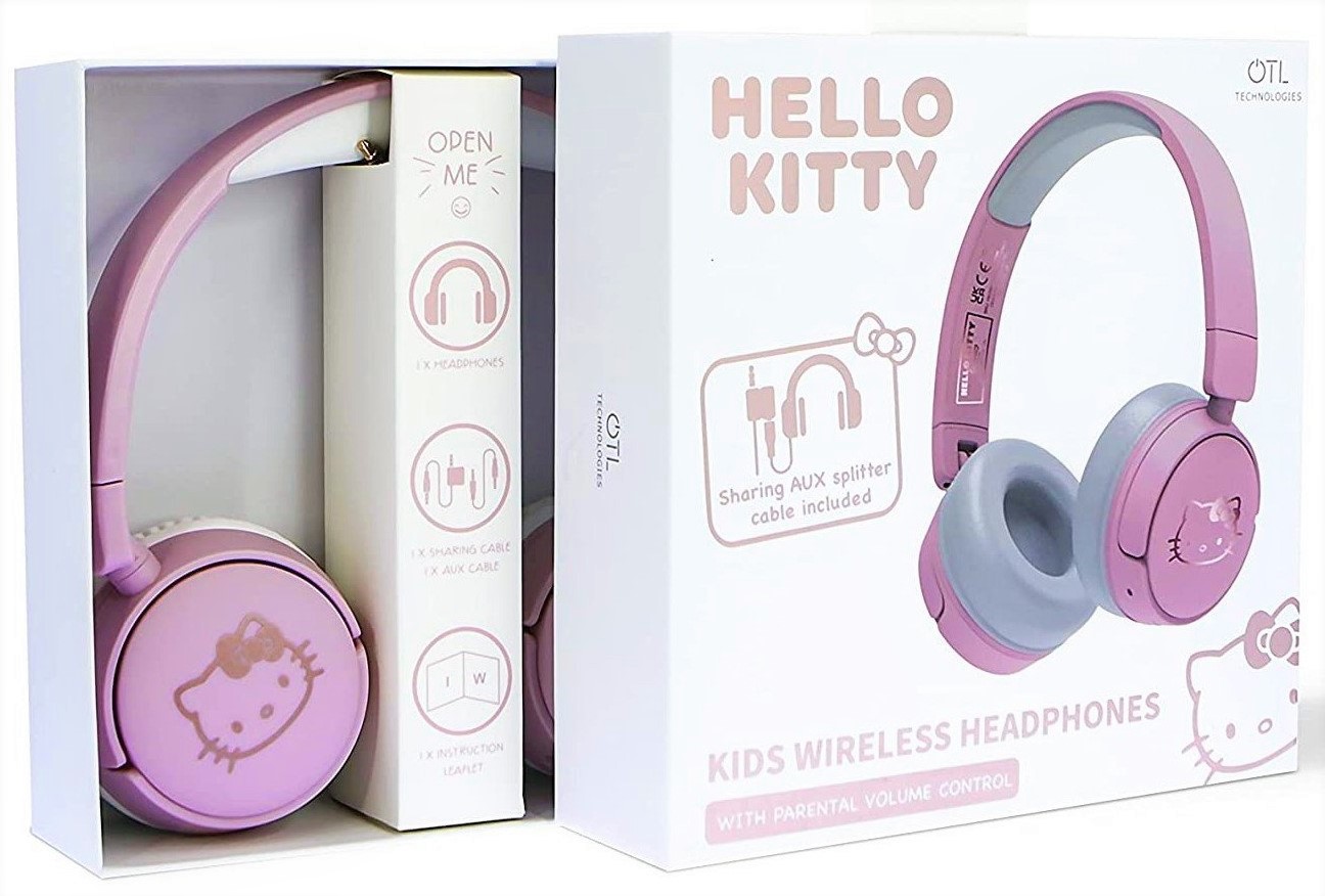  Children's headphones OTL Technologies Hello Kitty Wireless, Pink